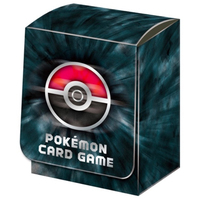 Pokémon Center Official Product - Deck Box - Pokeball Black Design