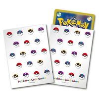 Pokémon Official Product - 64ct Deck Shield Card Sleeves - Monster Ball (Japan Import)
