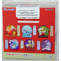 Re-Ment Pokemon Japanese Style Window - Complete Set of 6