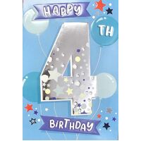 Happy Birthday - Happy 4th Birthday