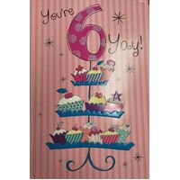 Happy Birthday - You're 6 Yay!