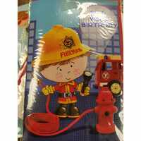 Birthday Card - Fireman Sam