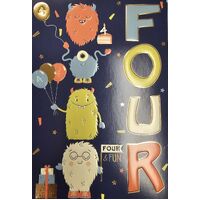 Happy Birthday - FOUR