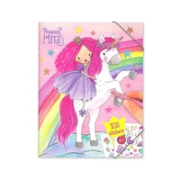 Princess Mimi - 103 Stickers -  Colouring in Book - Sticker Book