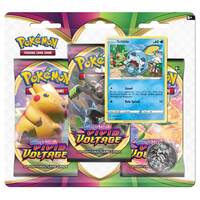 POKÉMON TCG - Vivid Voltage - Sword and Shield- 3 Pack Blister - Sobble - Sold Separately
