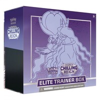 POKEMON CARDS -  Sword & Shield: Chilling Reign Elite Trainer Box - Shadow Rider Calyrex