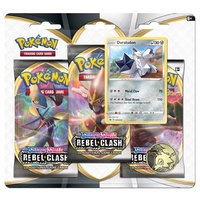 POKÉMON TCG - Rebel Clash - Sword & Shield - 3 Pack Booster (Duraludon)