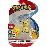 Pokemon - 2-Inch Battle Figure Pack - Mimikyu & Pikachu