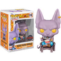 Dragon Ball Super - Beerus Eating Noodles -  Pop! Vinyl Figure