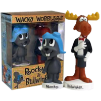 Rocky and Bullwinkle - Wacky Wobbler 2-Pack