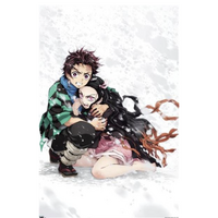 Poster - Demon Slayer - Tanjiro and Nezuko Snow - No.49
