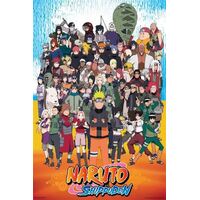Naruto Shippuden - Cast Poster