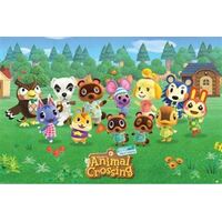 Animal Crossing - Line Up Poster