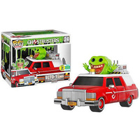 Ghostbusters - Ecto-1 with Slimer - 2016 Comic Con Exclusive - Pop Vinyl