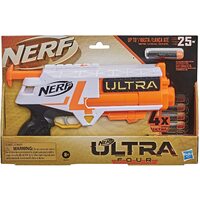 Nerf Gun -  Ultra 4 Blaster -  Single-Shot Blasting