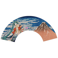 Hatsune Miku x Katsushika Hokusai iXima Hand Fan - Fine Wind, Clear Morning