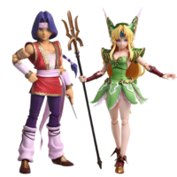 Trials Of Mana - Hawkeye & Riesz - Bring Arts - 6” Action Figure 2-Pack