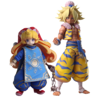 Trials Of Mana - Kevin & Charlotte - Bring Arts - 6” Action Figure 2-Pack