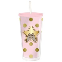  Pusheen The Cat - Sweet and Simple - Beaker With Straw