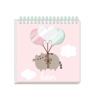 Pusheen - Small Square Notebook - Sweet Dreams