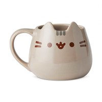 Pusheen :- Large Ceramic Sculptured Mug