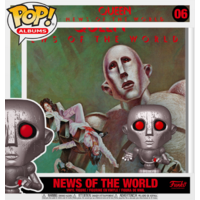 Queen - News of the World Metallic Pop! Albums Vinyl Figure