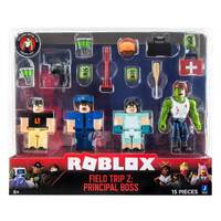 ROBLOX - Figure Multipack- Field Trip Z: Principle Boss - 15 Pieces !
