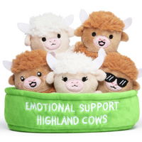 Emotional Support Pals - Highland Cow Plush