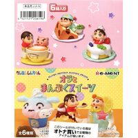 Manpuku Sweets with Crayon Shin-chan - Complete Set of 6
