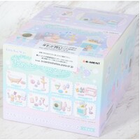 Re-Ment Sanrio Little Twin Stars Kiki and Lala Yumeiro Bathtime - Complete Set of 8
