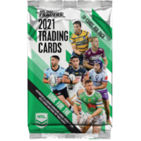NRL Rugby League - 2021 Traders Cards Pack - (10 Cards per pack)