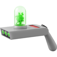 Rick and Morty - Portal Gun 1:1 Scale Life-Size Electronic Prop Replica