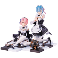 1/8 Ram & Rem Special Stand Complete Set Ver. PVC
