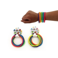 Summer O-Ring Bangles - 12 Pack