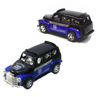 Friction "Bonnet" School Bus (Black)