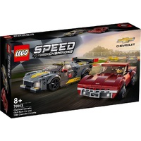Lego - Speed Champions - Chevrolet Corvette C8.R Race Car and 1968 Chevrolet Corvette - 76903