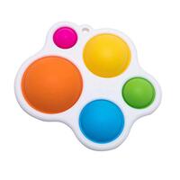 Pop-It - Fidget Toy - Cloud With  5 Dimples