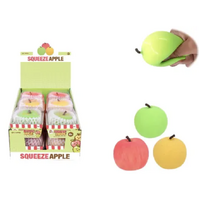 Squeeze Apple - Assorted Colours - 6cm