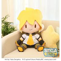 Fuwapuchi Hatsune Miku Series - Len Kagamine Dodeka Jumbo Plush 50cm TALL