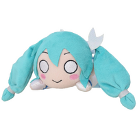 SEGA NESOBERI Lay-Down - Love Live! Sunshine!! x Hatsune Miku Plush - Hatsune Miku (S)