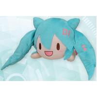 SEGA NESOBERI Lay-Down Hatsune Miku Series M Plush - Hatsune Miku Live Cheering (EYES OPEN)