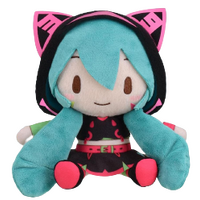 SEGA Fuwapuchi Hatsune Miku Series Plush EX - Hatsune Miku Live Ver.