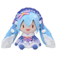 SEGA Fuwapetit Snow Miku 2023 Dodeka Jumbo Plush