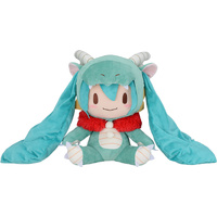 SEGA fuwa petit - Hatsune Miku Dragon 2024 Plush (LL)