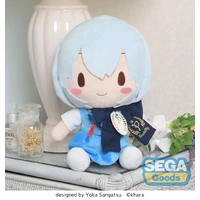 SEGA Fuwapetit Preciality - EVANGELION Series - L Plush - Rei Ayanami