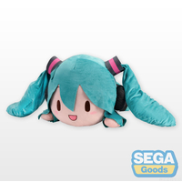 SEGA Nesoberi Lay-Down - Hatsune Miku Extra Big Plush
