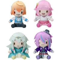 SEGA Fluffy Petite Mini Plush Toys - Project Sekai the Movie - A Broken World and Miku Who Can't Sing - Wonderlands x Showtime
