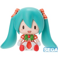 SEGA fuwa petit - Hatsune Miku x Love and Berry Dress Up and Dance - Chibi Figure - Lovely Strawberry