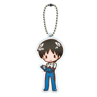 Evangelion - Acrylic Keychain Mascot feat. Sangatsu Youka Vol.2 (Shinji Ikari)