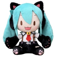 SEGA fuwa petit LL Plush - Hatsune Miku Project DIVA Arcade Future Tone - Hatsune Miku - Kitty Cat